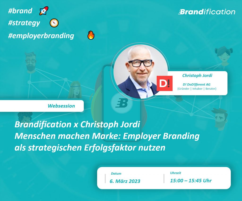 Brandification x Christoph Jordi webinar
